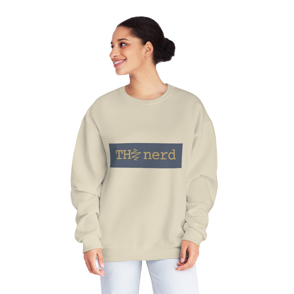 THE nerd Unisex NuBlend® Crewneck Sweatshirt