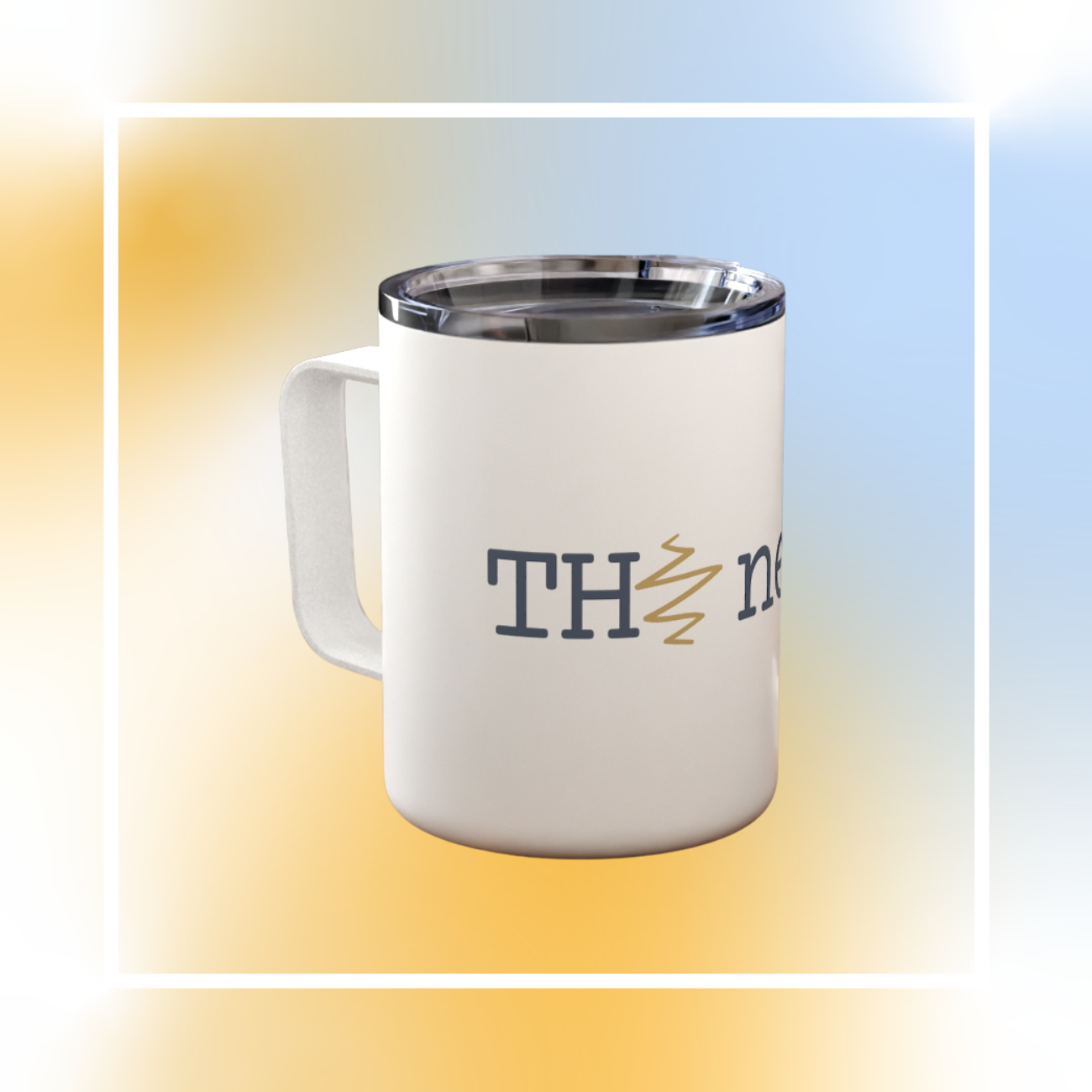 THE nerd Insulated Coffee Mug blue