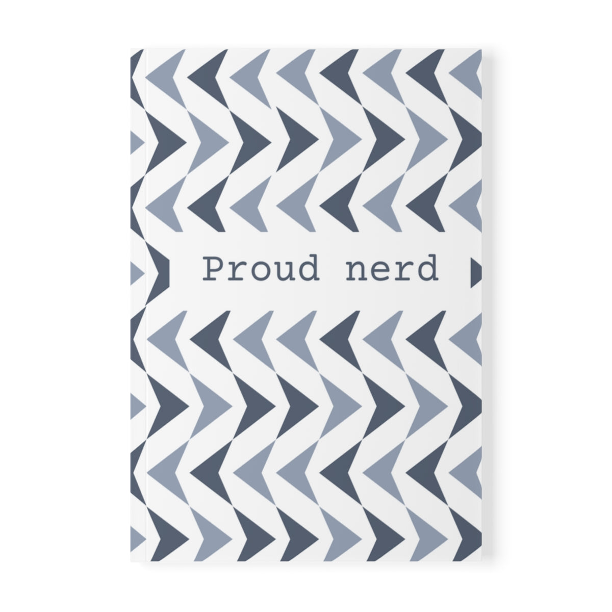 Proud Nerd Softcover Notebook, A5