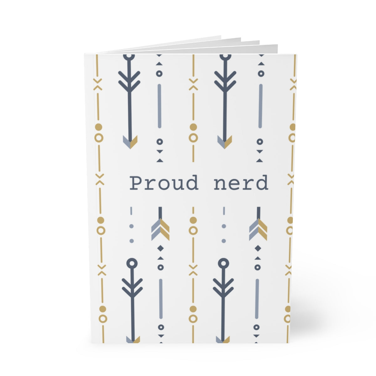 Proud Nerd Softcover Notebook, A5