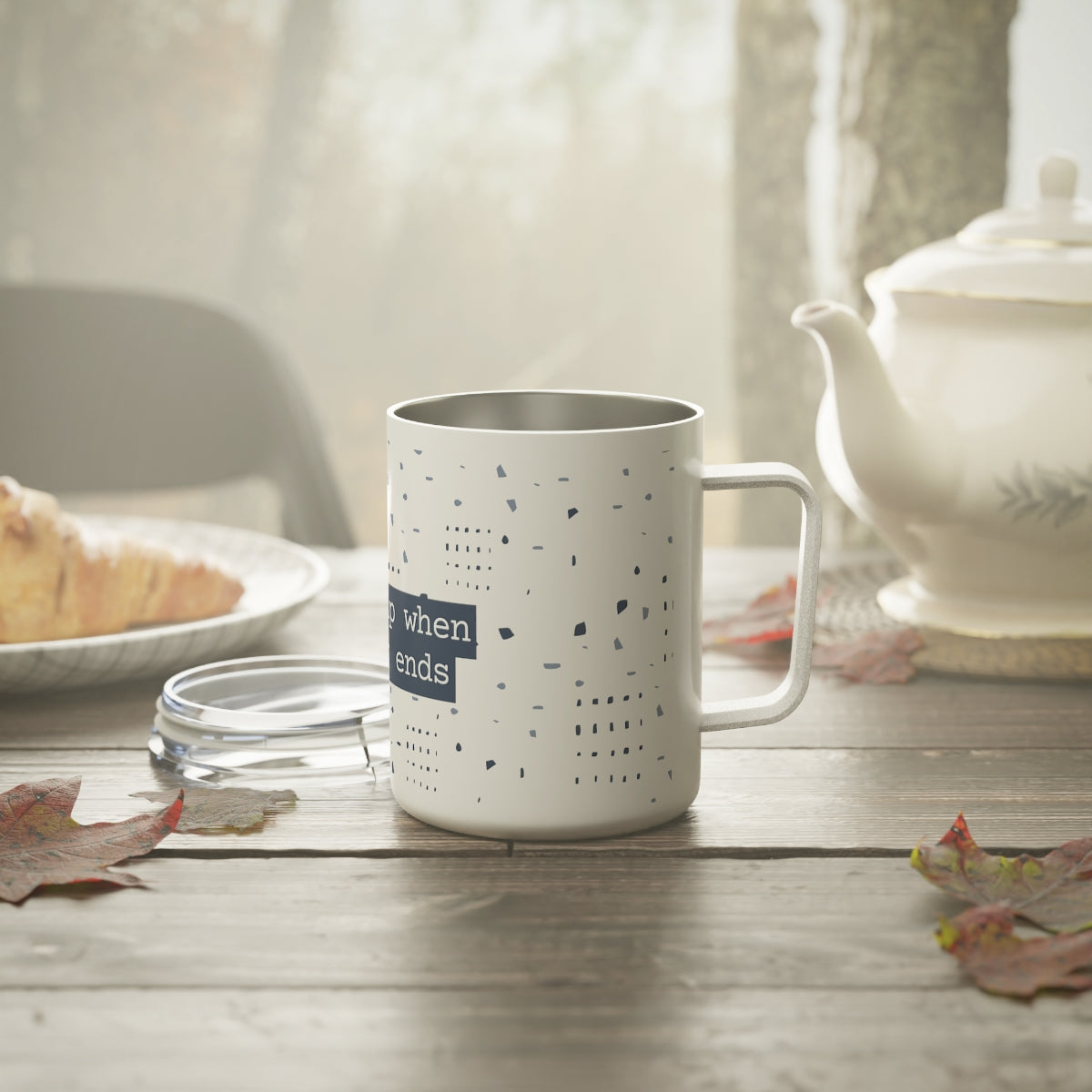 Wake me up Insulated Coffee Mug, 10oz| 0.3l