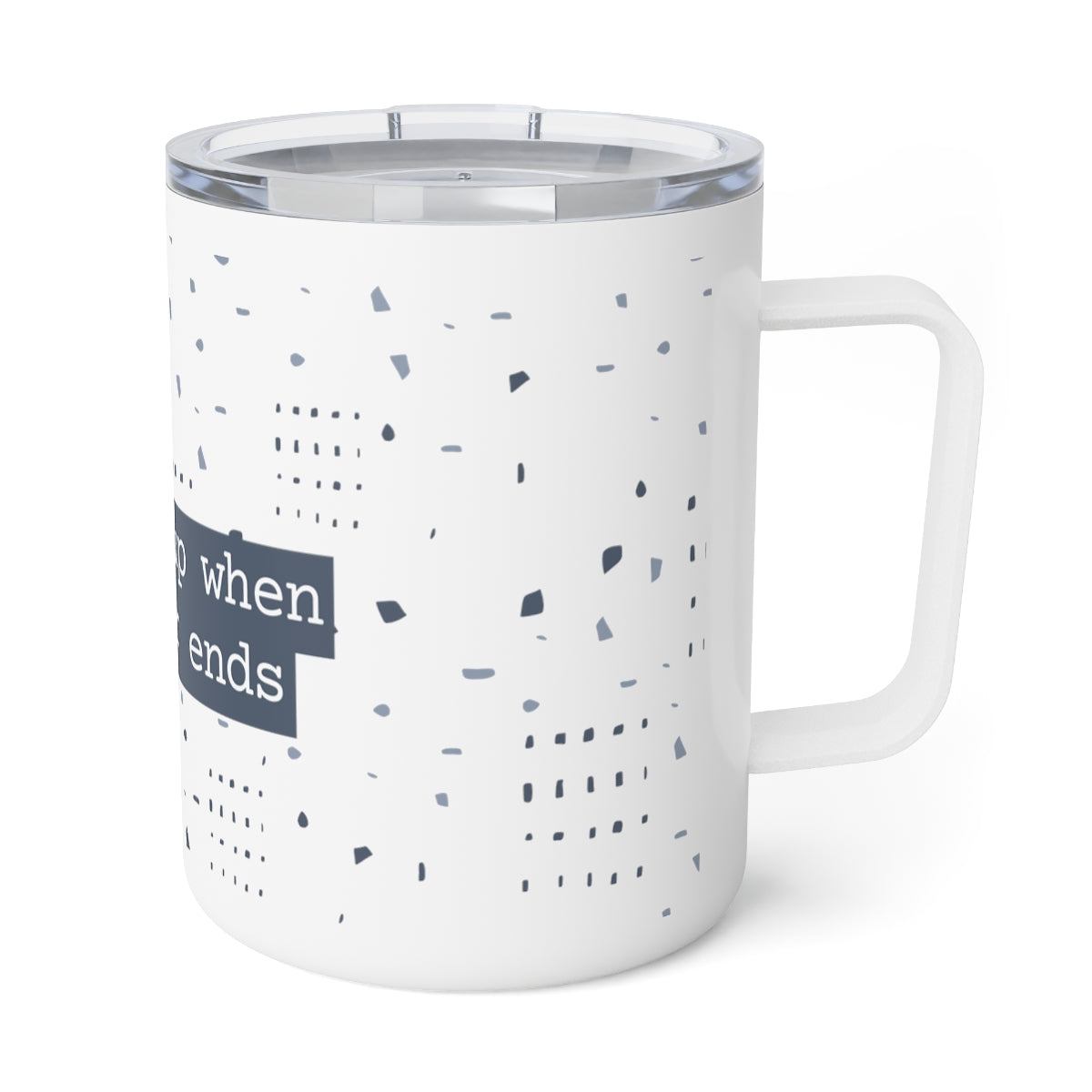Wake me up Insulated Coffee Mug, 10oz| 0.3l