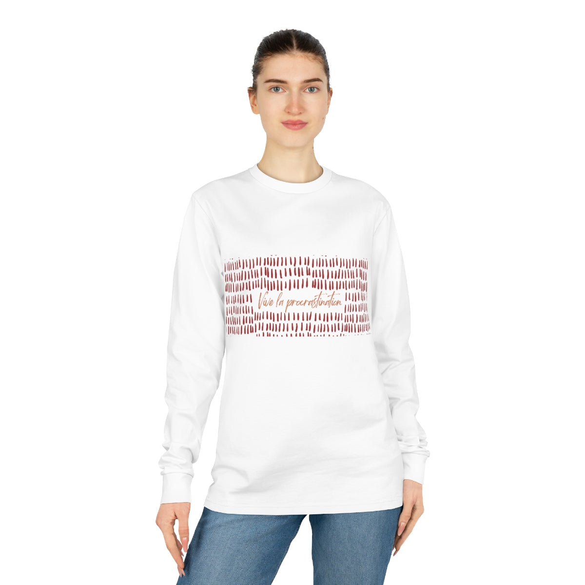 Procrastinator's Unisex Shifts Dry Organic Long Sleeve Tee